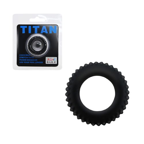 Anillo Retardante Silicona TITAN